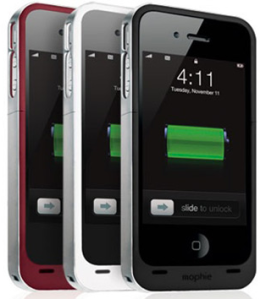 The popular mophie, which I use while hunting